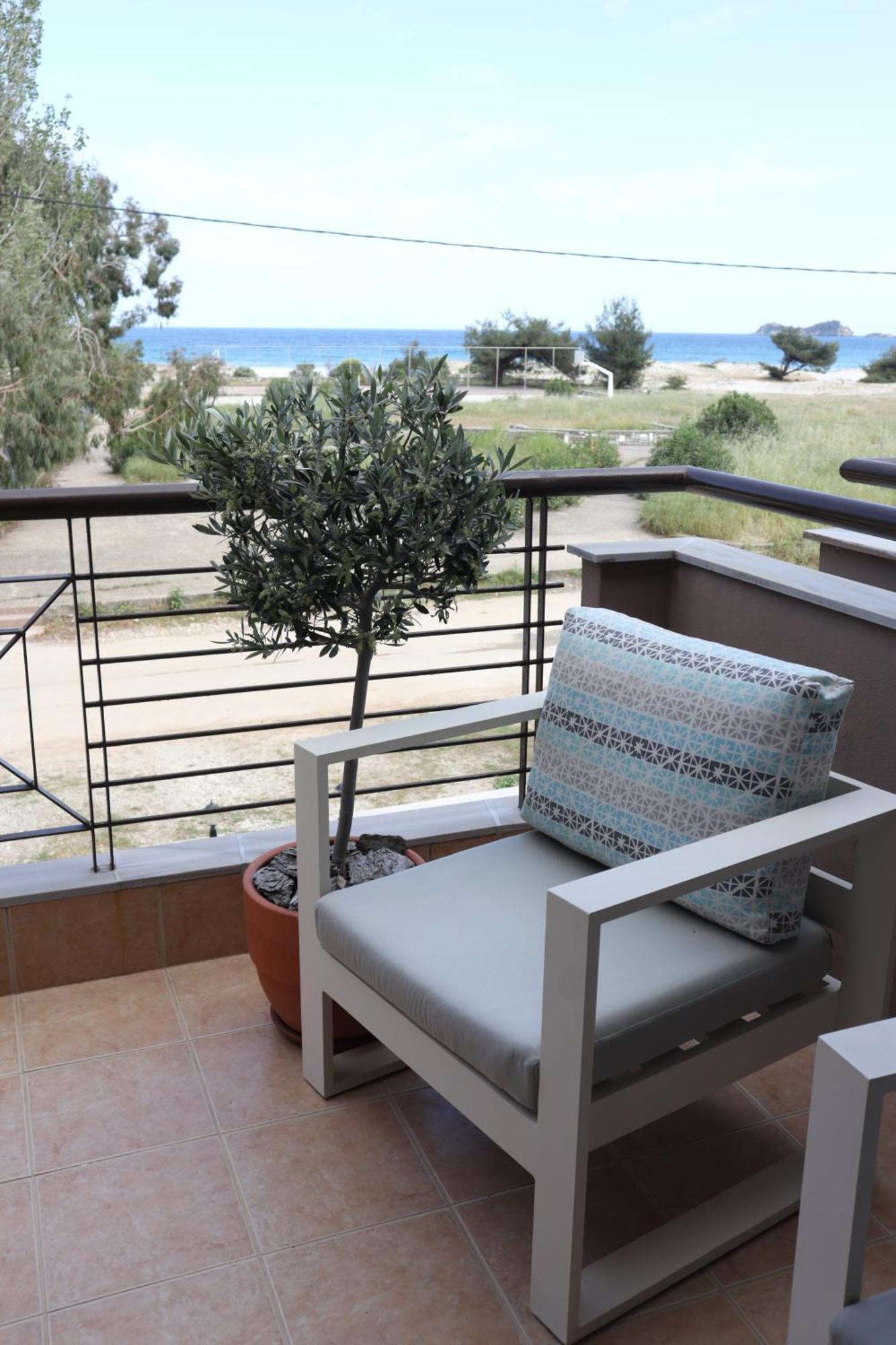 Meltemi Villa Chrysi Ammoudia Dış mekan fotoğraf